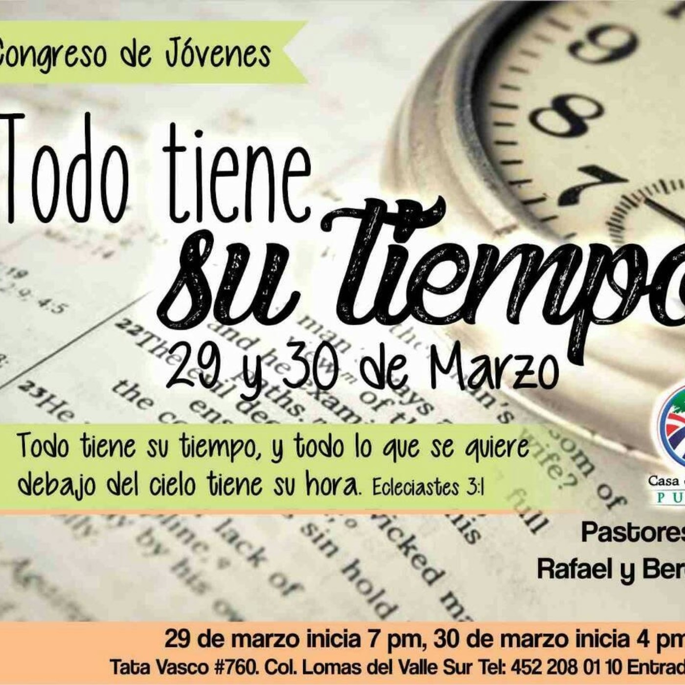 Congreso Todo tiene su tiempo