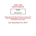 Wills Fifth Quarter Special Episode 40 Bears Edition With Steve Wrzala