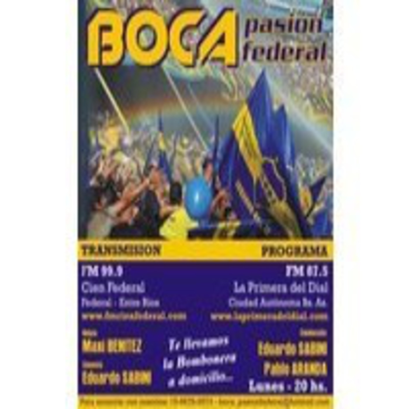 Podcast Boca pasion Federal