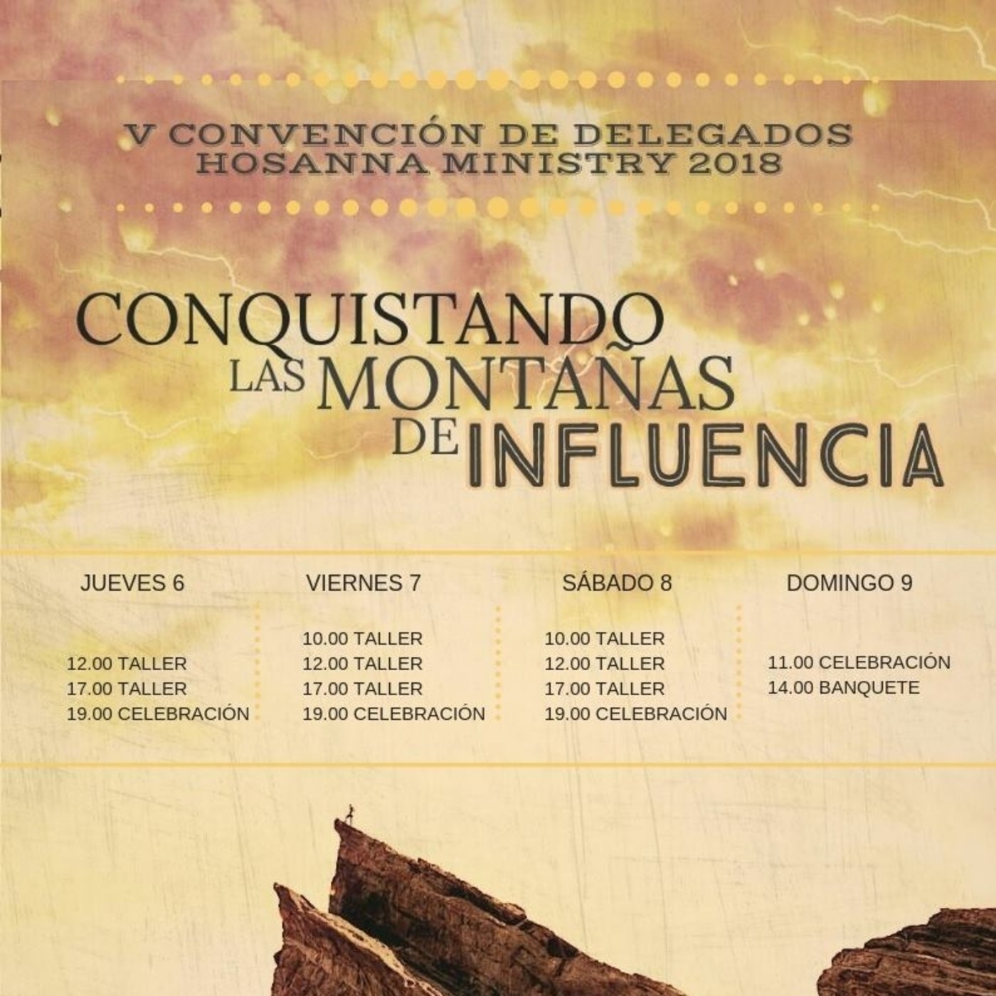 Conquistando las montañas de influencia 2018