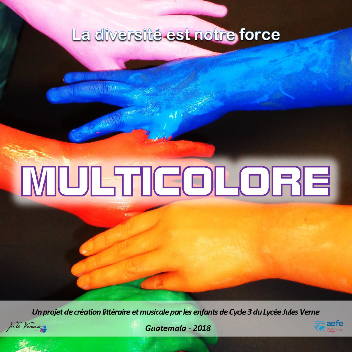 Multicolore - version courte