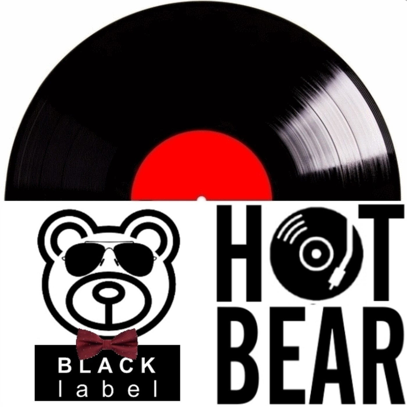 Hot Bear Back Label
