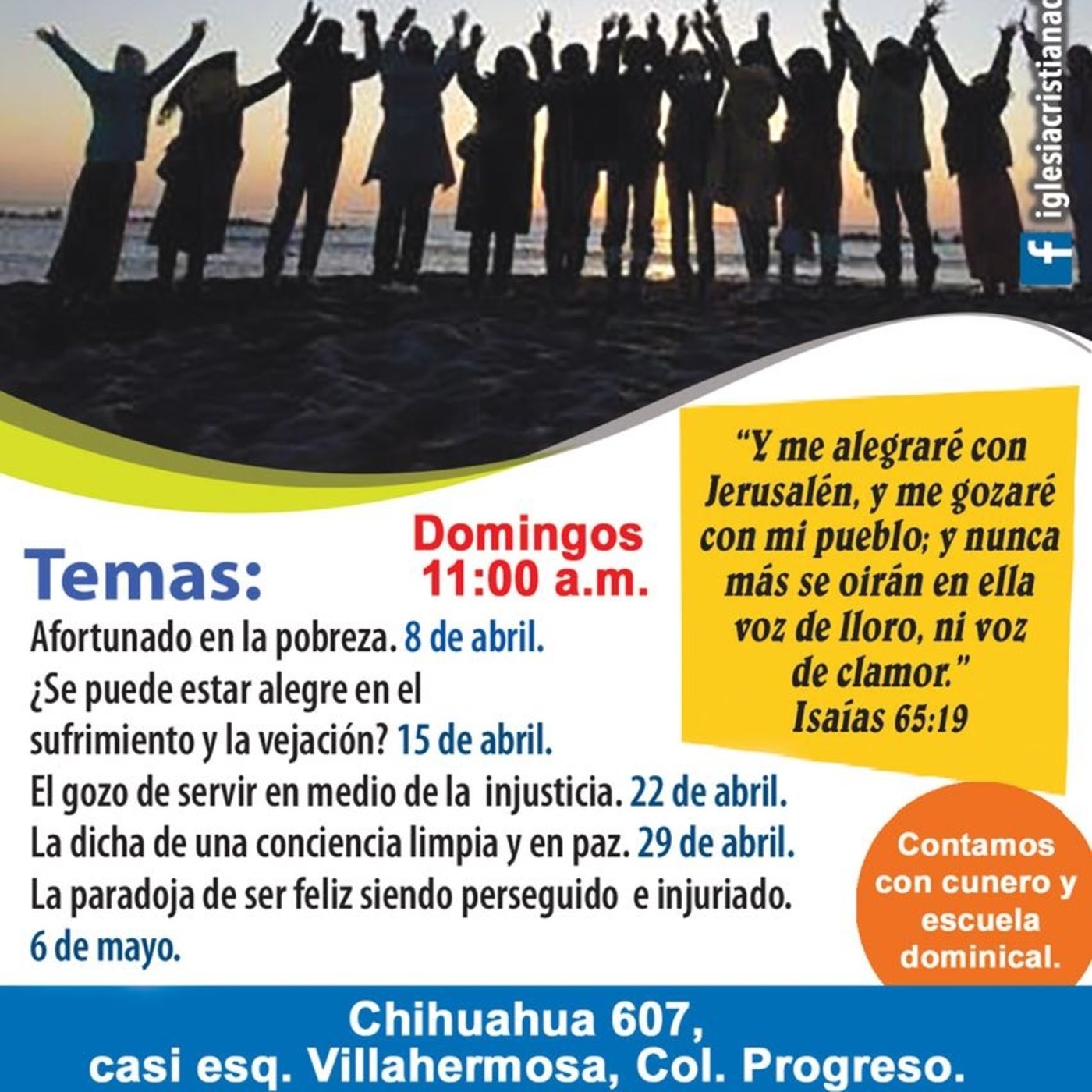 Me gozaré con mi pueblo