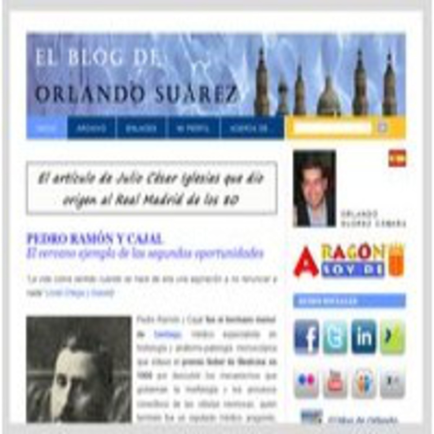 El audioblog de Orlando Suárez