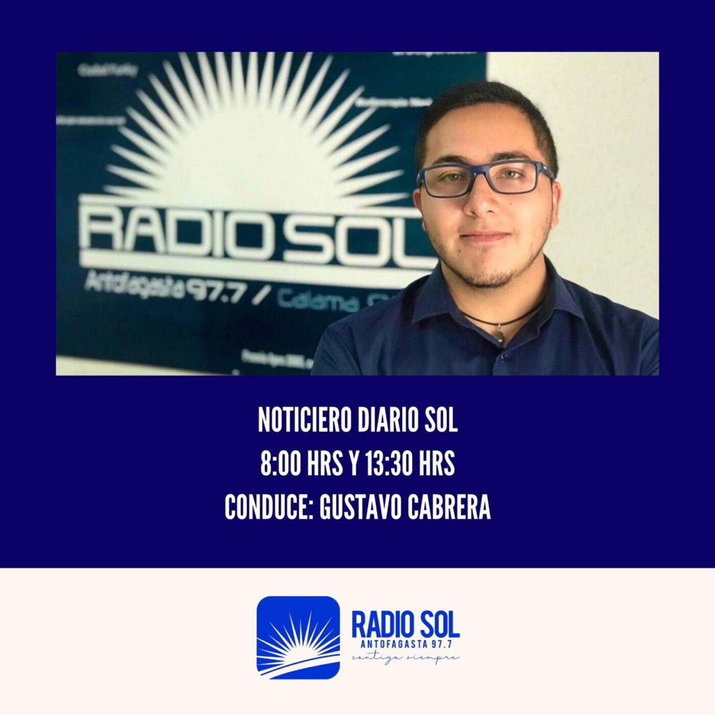 Entrevista Ministro de Defensa, Alberto Espina en Radio Sol con Gustavo Cabrera