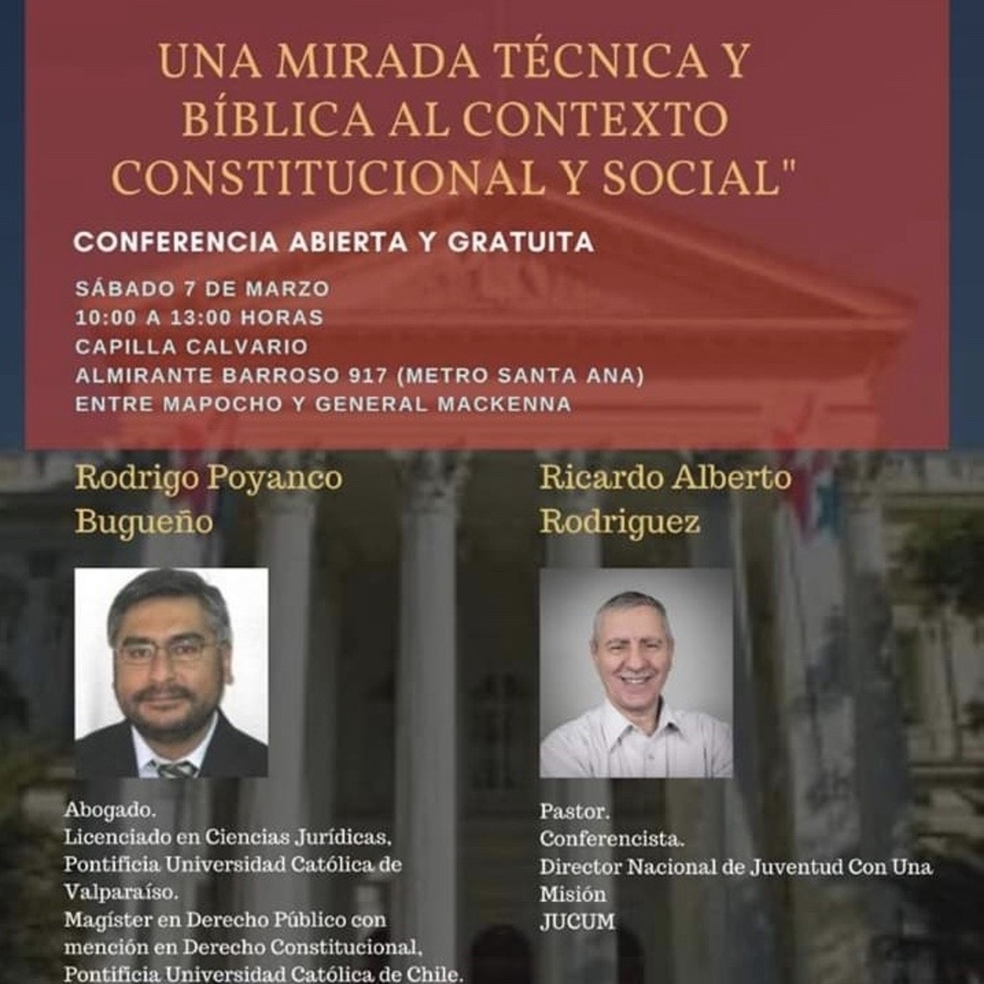Conferencia Biblia - Constitución - Sociedad
