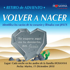 Retiro de Adviento "volver a nacer". Audio #21