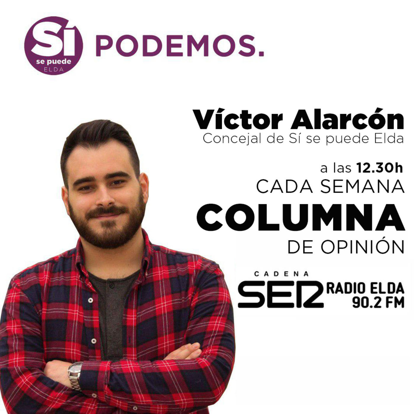 Columna de opinión en Radio Elda-SER