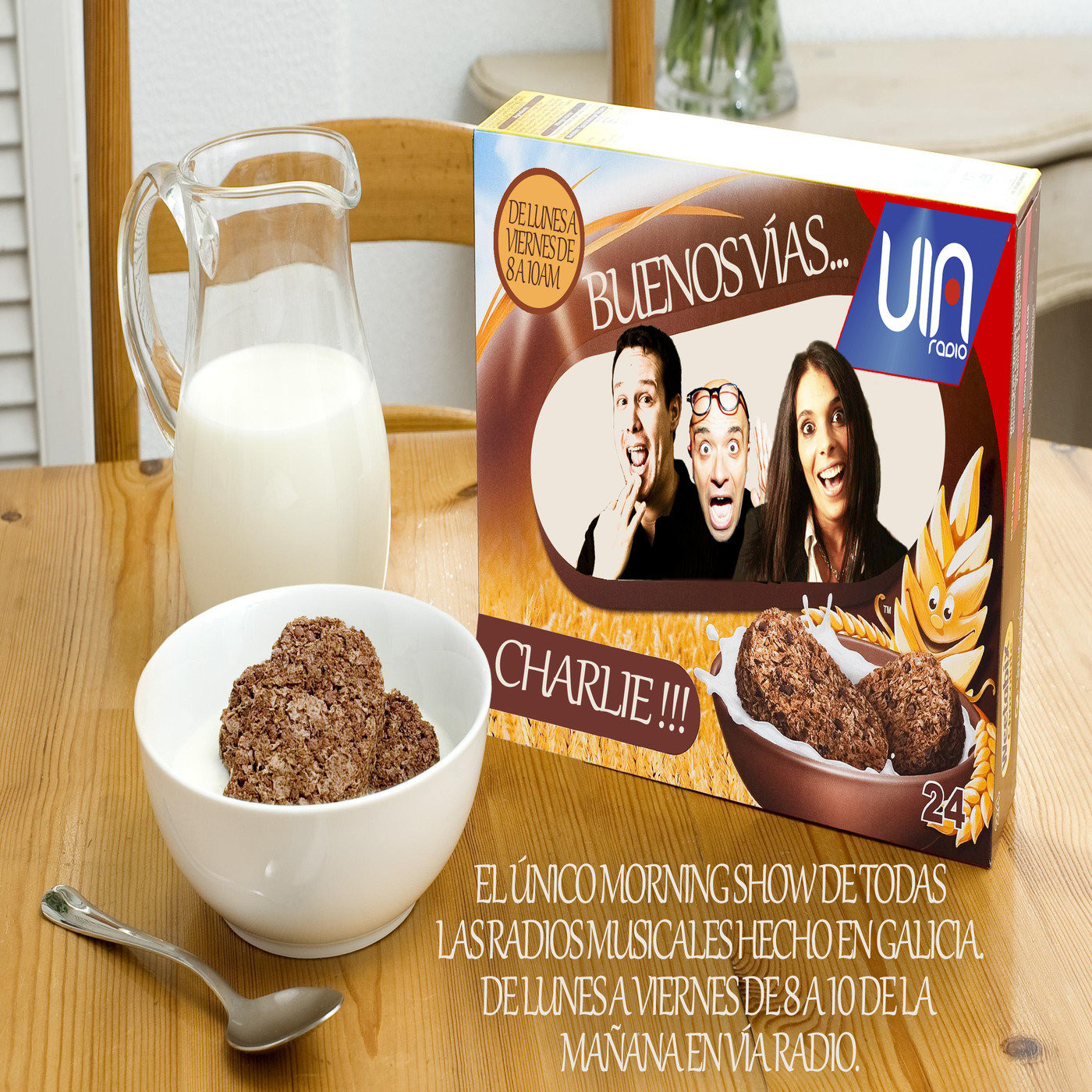 BUENOS VÍAS CHARLIE programa 169 18-06-2015 — Charlie cover
