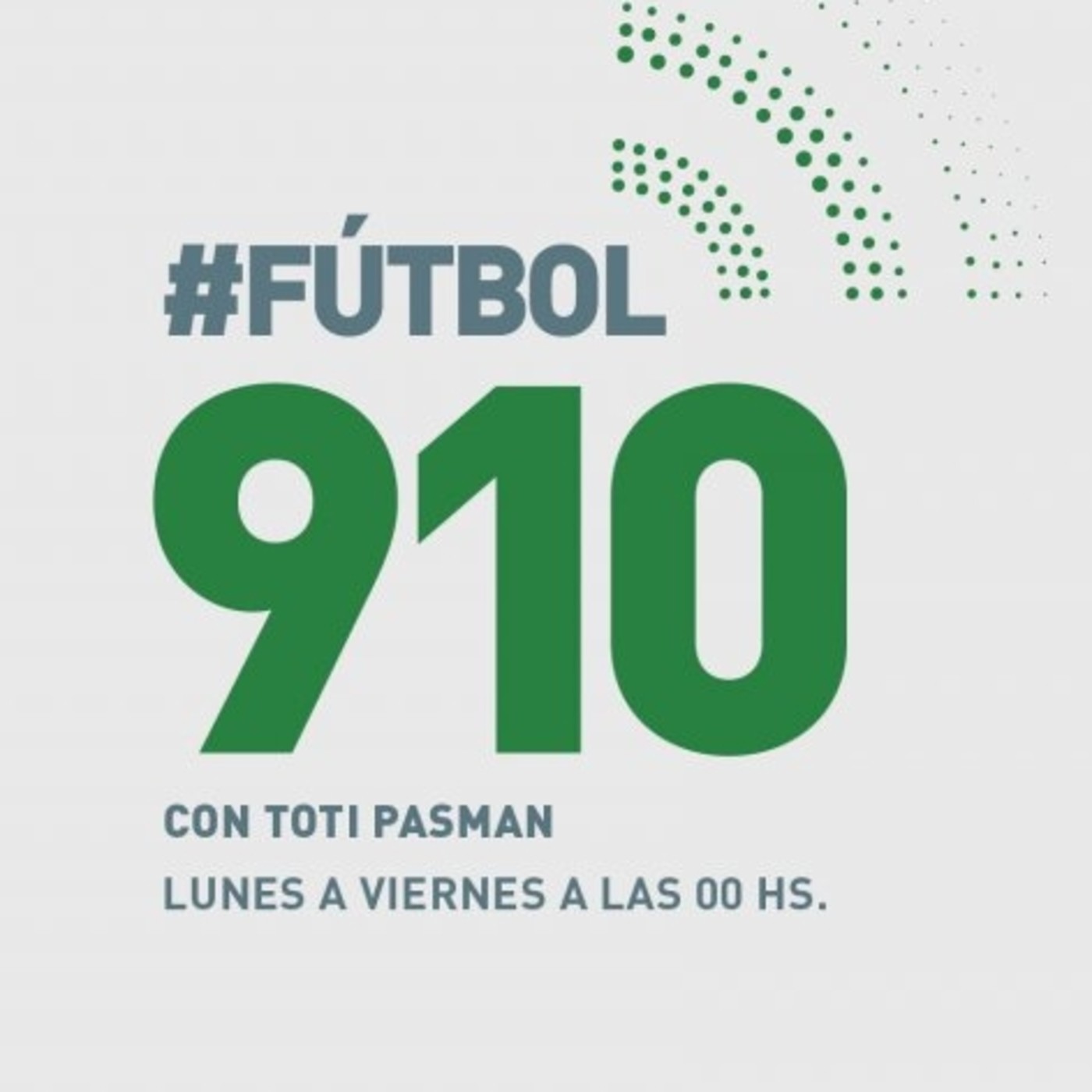 Futbol 910 con toti pasman