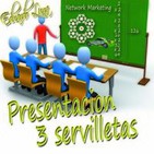Escuela de Neworker "Presentacion, 3 Servilletas y Vehiculo" Eduardo Luna