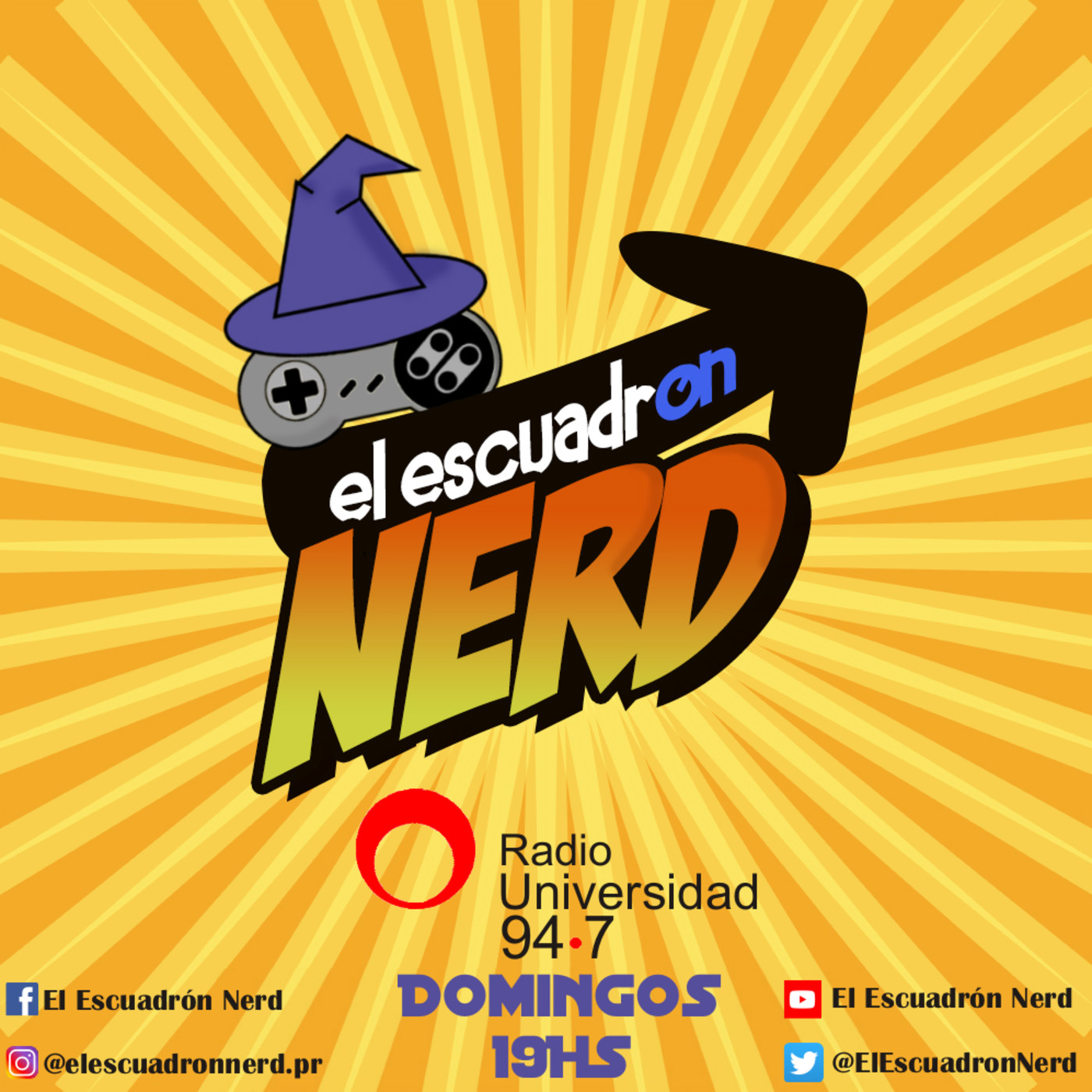 El Escuadrón Nerd en Radio Universidad