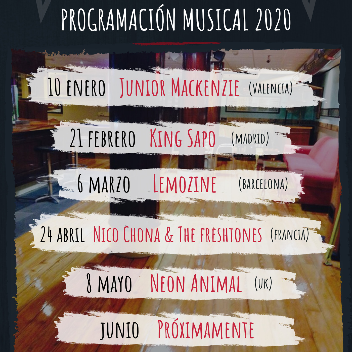 #LosConciertosDeLaNoche