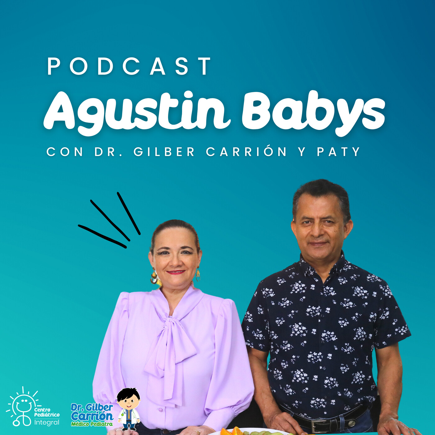 Agustín Babys con el Dr. Gilber Carrión