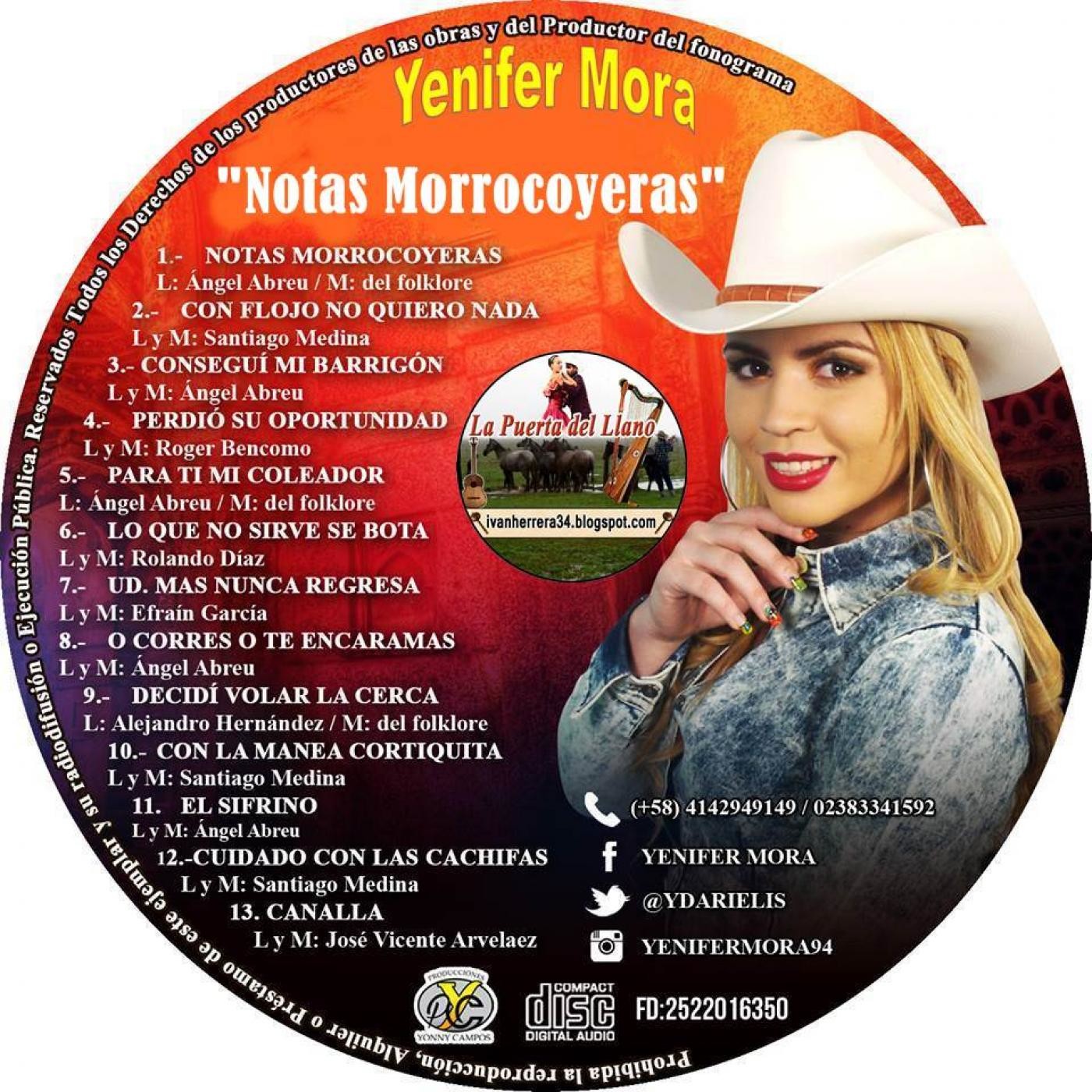 Yenifer Mora -  Notas Morrocoyeras