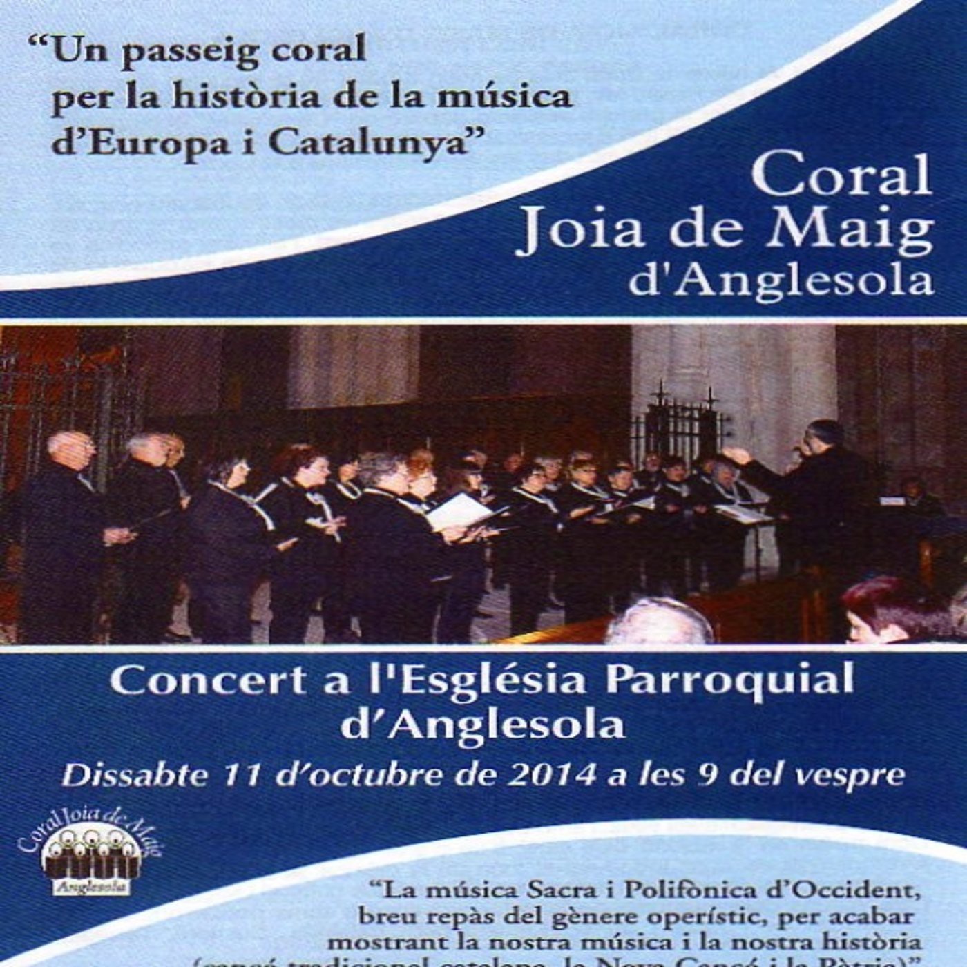 “Un passeig coral per la història de la música d’E