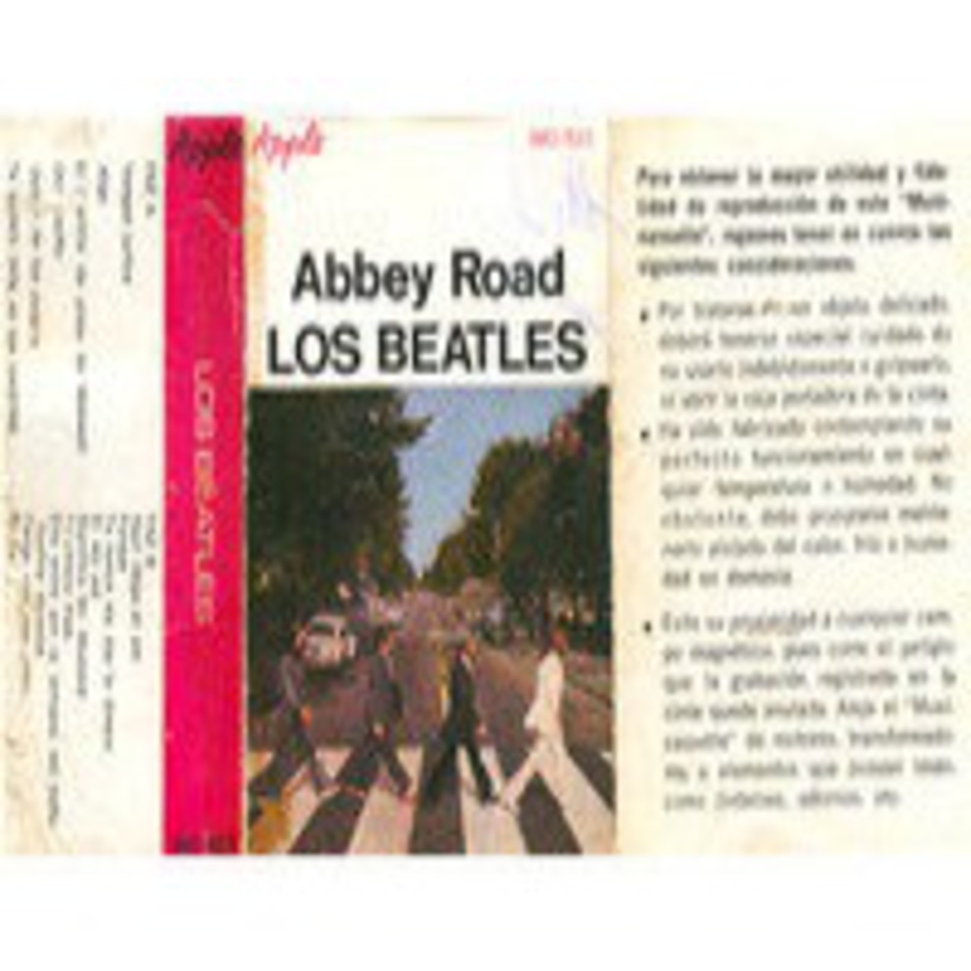 Podcast cassette - año 1970 - Abbey Road