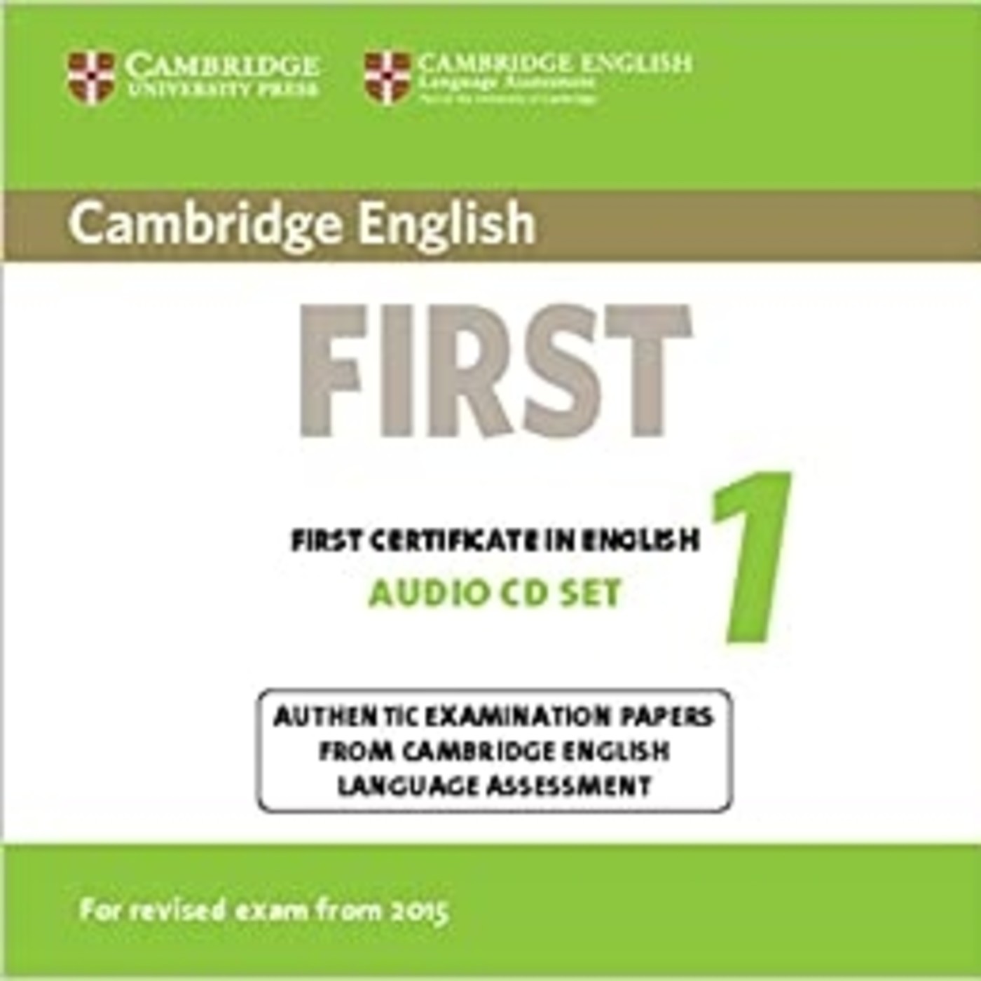First certificate in English 2. Test 1
