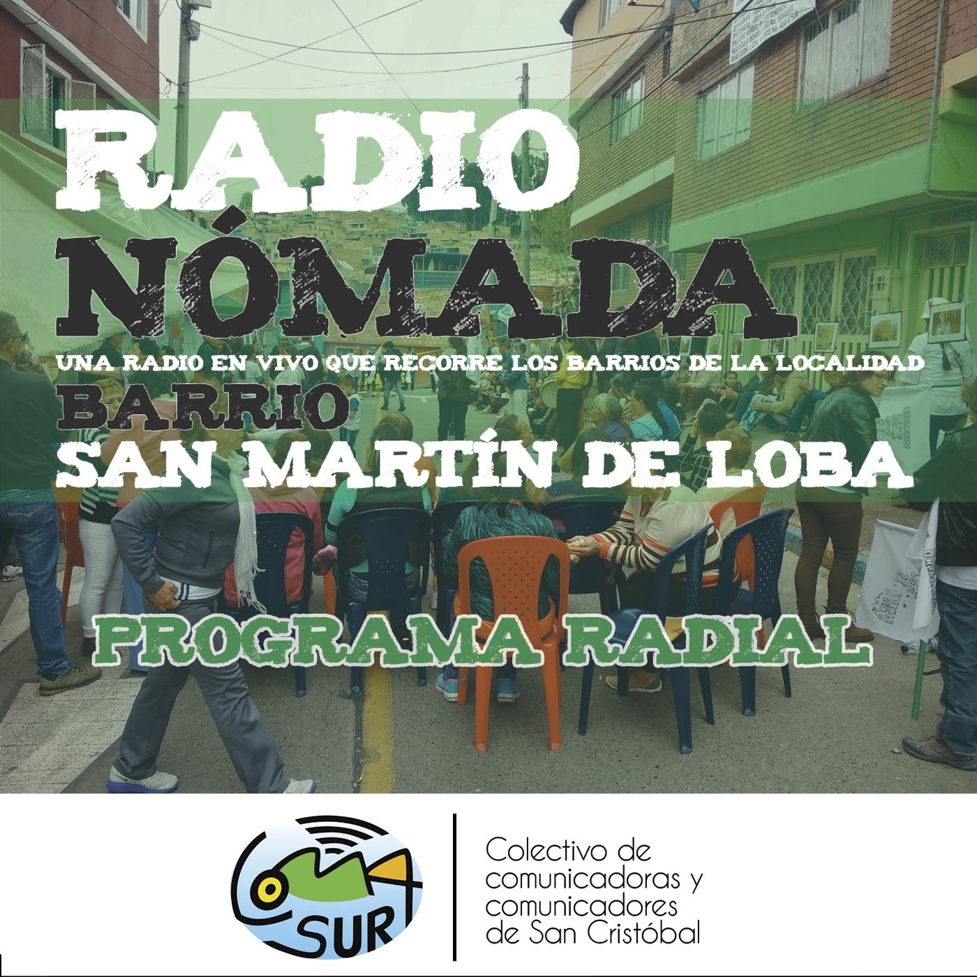Radio Nómada barrio San Martín de Loba