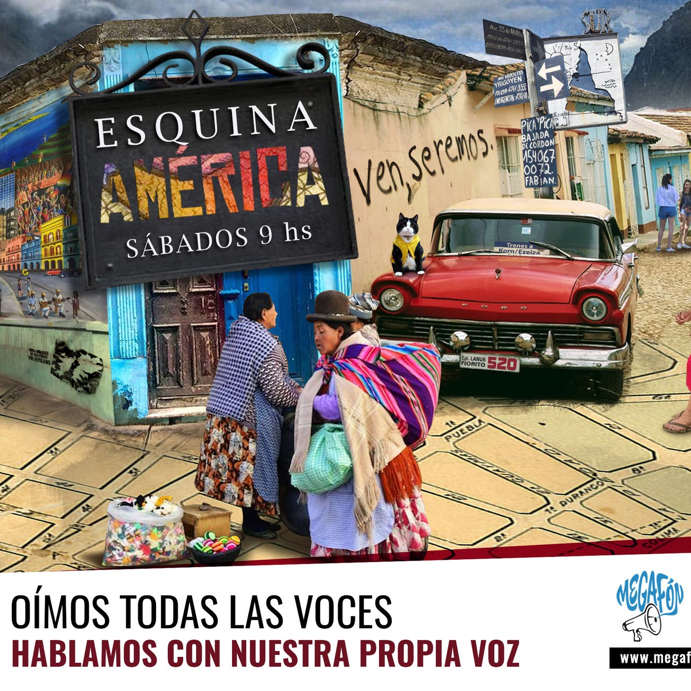 Esquina América Megafon UNLa