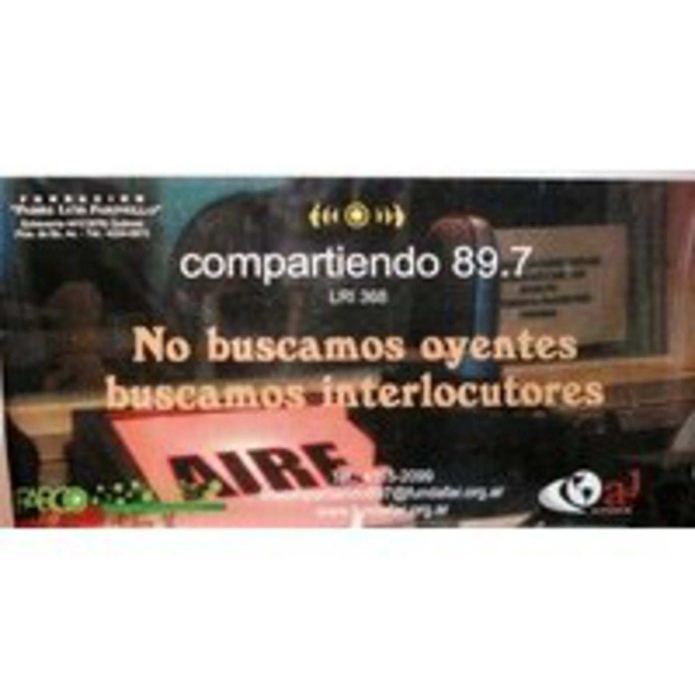 Podcast radio compartiendo