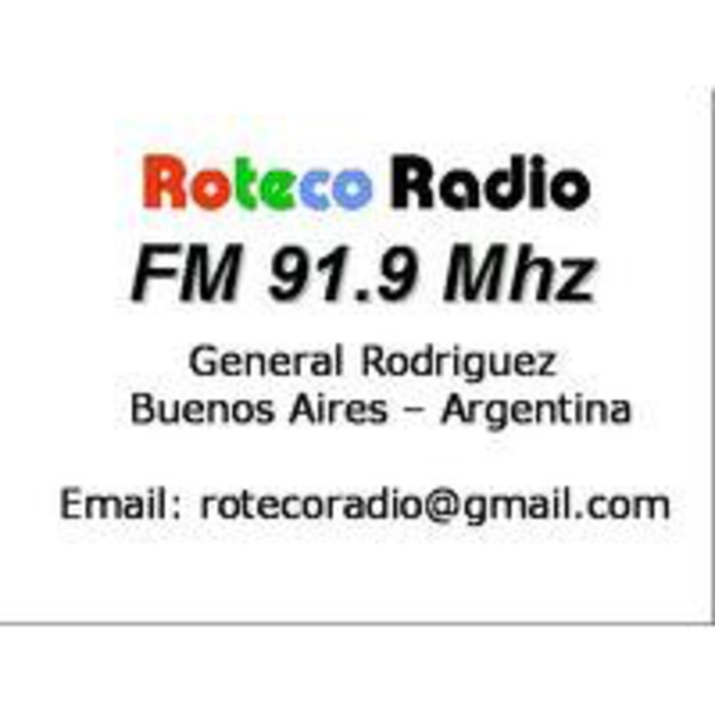 Podcast de Fm Roteco  91.9 Mhz.