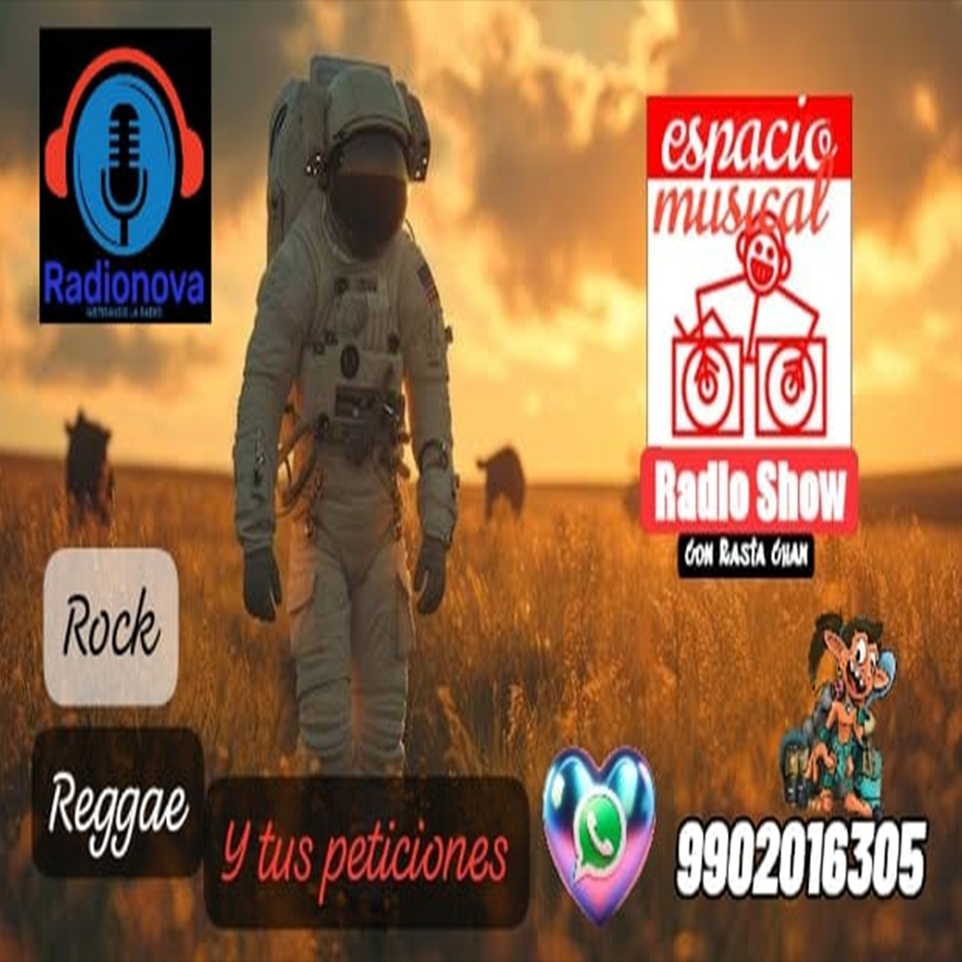 Espacio Musical con Mario Rasta Chan Espacio Musical con Mario Rasta Chan