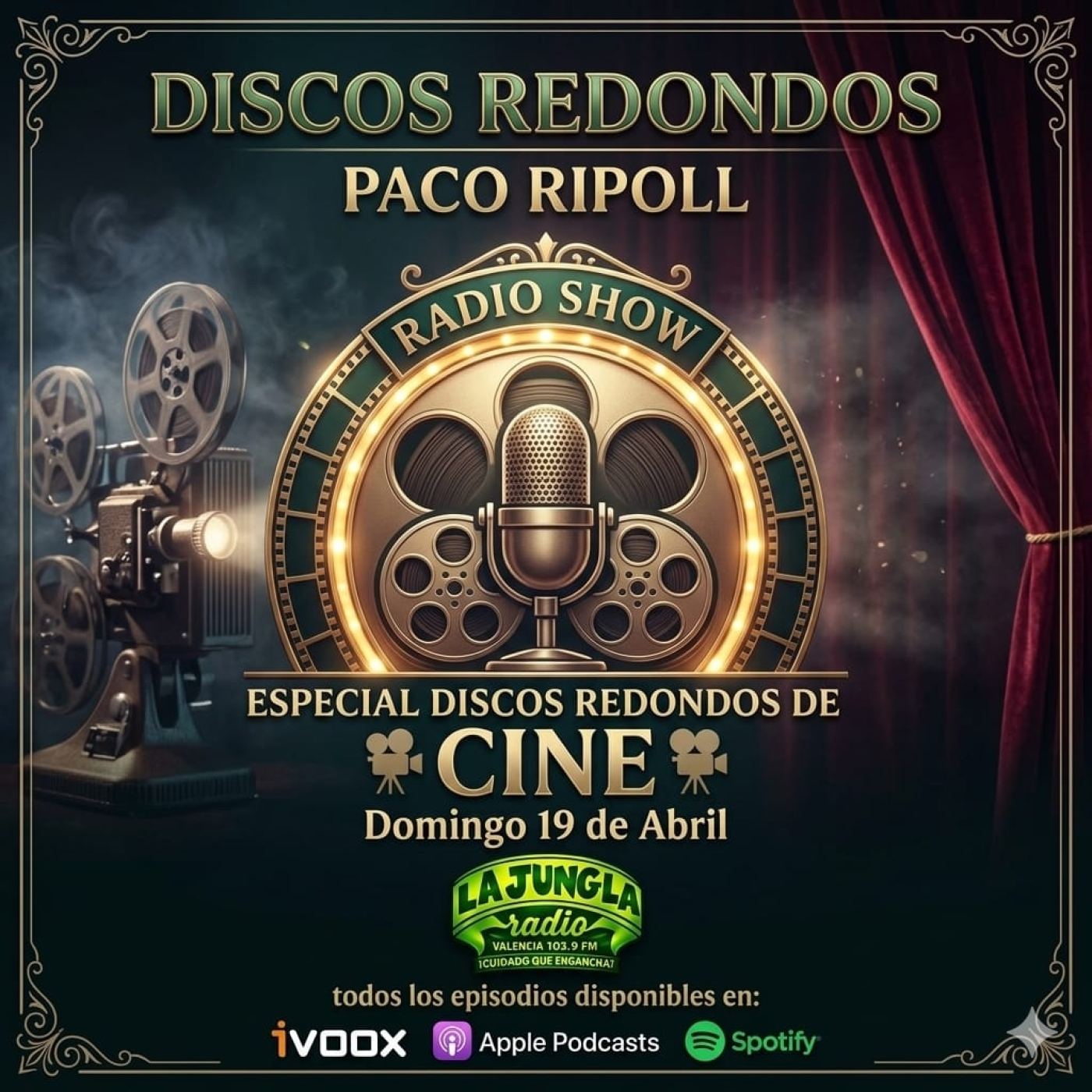 DISCOS REDONDOS TEMPORADA 12 EPISODIO 8 DE CINE