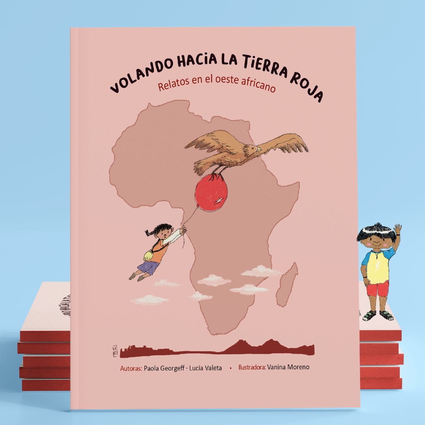 Volando hacia la Tierra Roja.