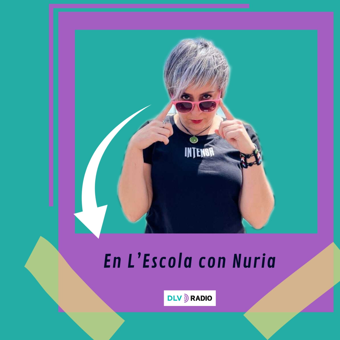En L'Escola con Núria